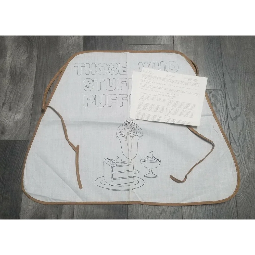#7280 Stuffeth Apron (Paint 'N Puff) - Tri-Chem Picture to Paint
